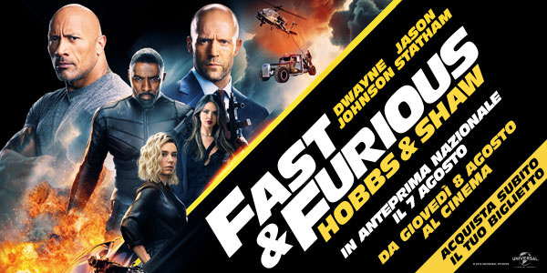 FAST & FURIOUS - HOBBS & SHAW